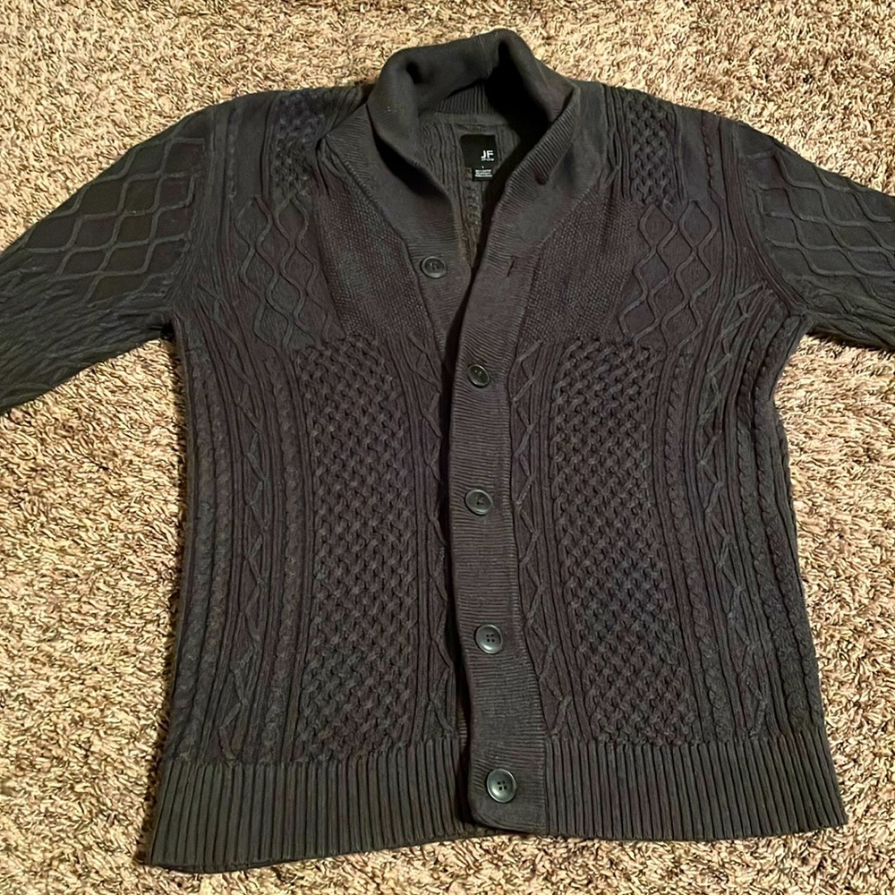 JF J. Ferrar men’s cardigan sweater